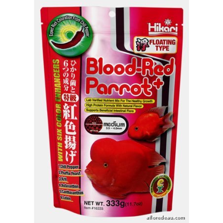 Hikari Blood-Red Parrot Medium 333 Gr