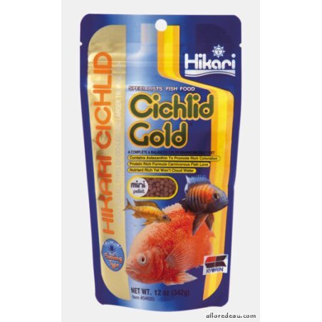 Hikari Cichlid Gold Mini 342 Grammes Coulant
