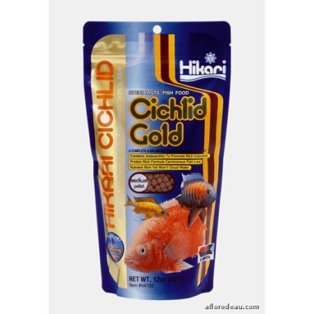 Hikari Cichlid Gold Medium 342 Grammes Coulant