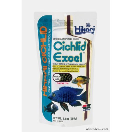 Hikari Cichlid Excel Medium 250 Grammes