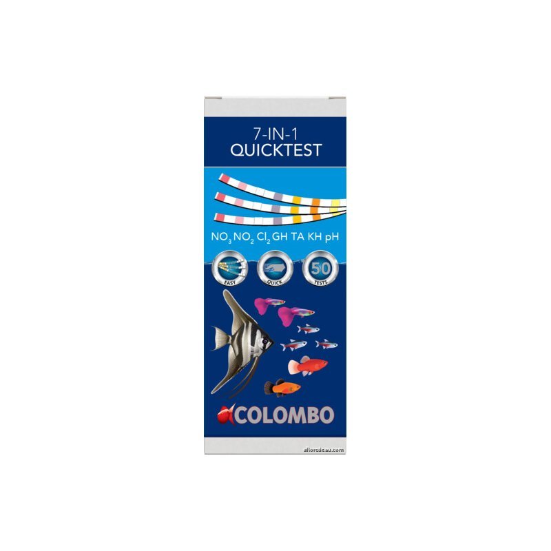 Colombo Aqua Quicktest 50 Bandelettes