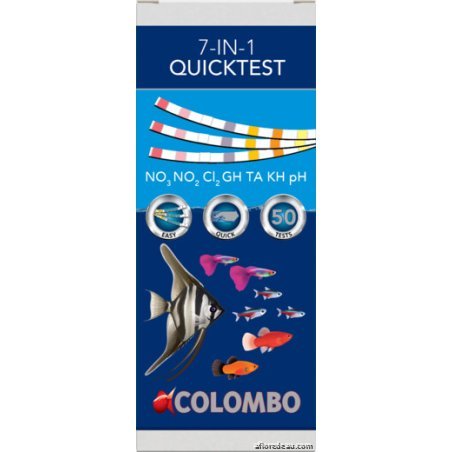 Colombo Aqua Quicktest 50 Bandelettes