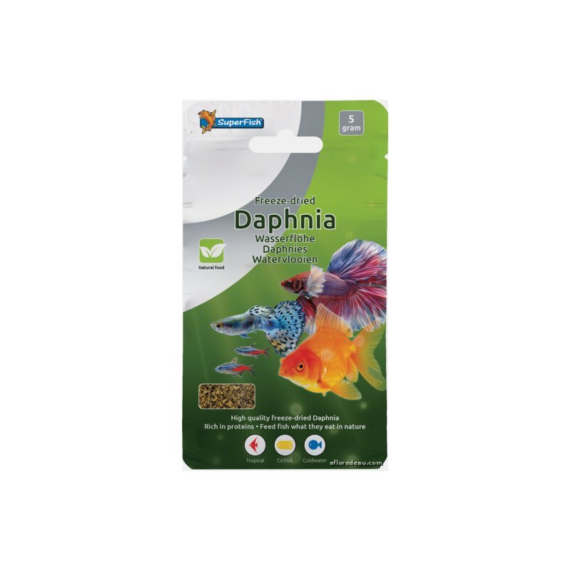 SF Aliment Fd Lyophilise Daphnies 5 Gr