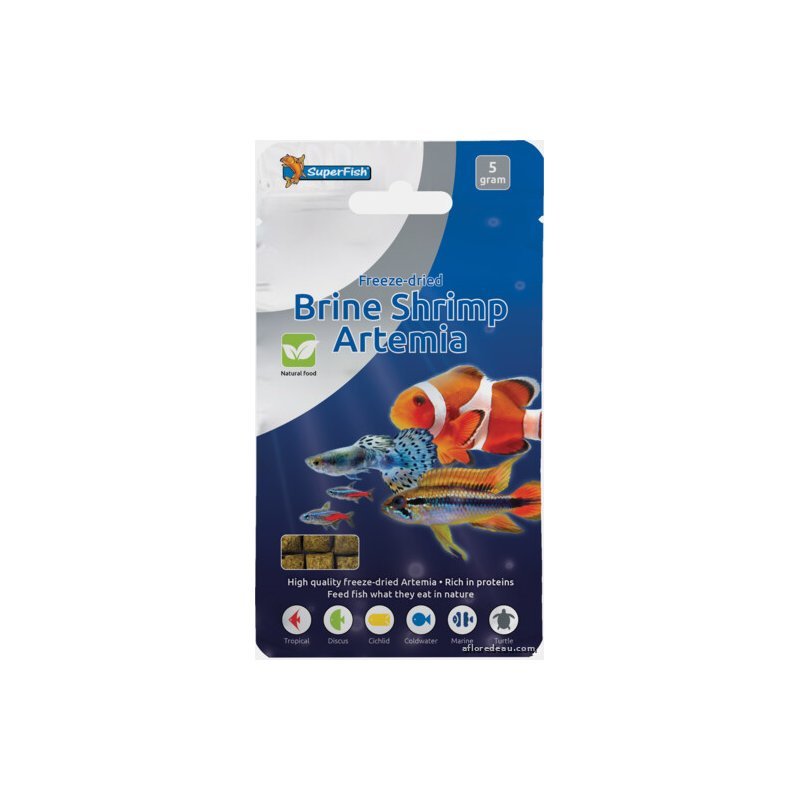 SF Aliment Fd Lyophilise Artemia 5 Gr