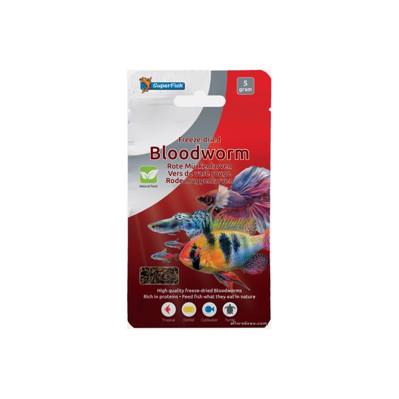 SF Aliment Fd Lyophilise Vers De Vase 5 Gr