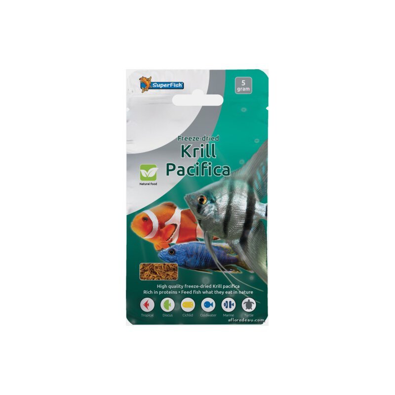 SF Aliment Fd Lyophilise Krill Pacifica 5 Gr