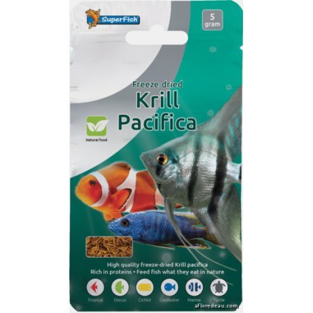 SF Aliment Fd Lyophilise Krill Pacifica 5 Gr