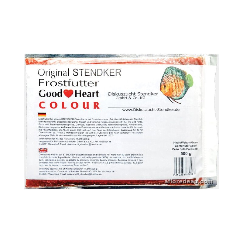 STENDKER GOOD HEART COLOUR 500 GR PLAQUE New !!
