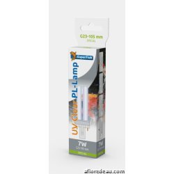 SF LAMPE UV PL 7W G23-105MM SP