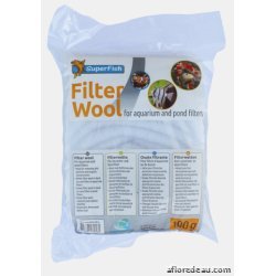 SF Ouate De Filtration Blanche 100 Gr - SuperFish