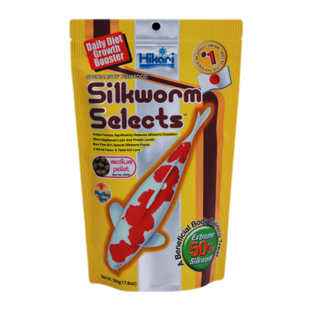 HIKARI SILKWORM SELECT MEDIUM 500gr