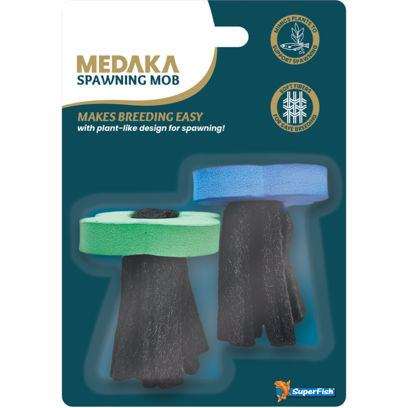 Medaka spawningmob