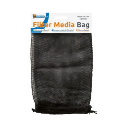 Sac pour masse filtrante 15x25cm, maille fine, lot de 2